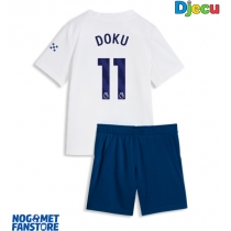 Manchester City Jeremy Doku #11 Rezervni Dres za djecu 2026-27 Kratak Rukav (+ Kratke hlače)